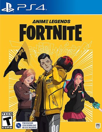 Fortnite - Anime Legends Pack (PS4) Código de PSN UNITED STATES