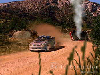 WRC: Rally Evolved PlayStation 2