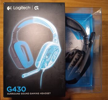 Auriculares gaming LOGITECH G430 (con almohadillas nuevas de cuero sintético)