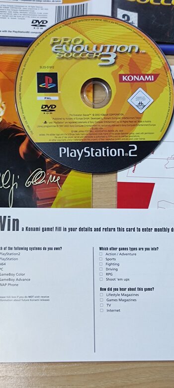 Pro Evolution Soccer 3 PlayStation 2 for sale