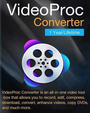 VideoProc Converter 1 Device Lifetime Key GLOBAL