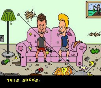 Redeem MTV's Beavis and Butt-Head Game Boy