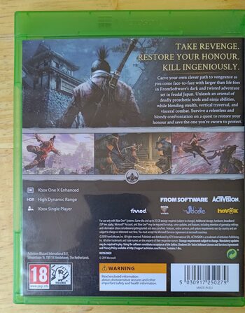 Sekiro: Shadows Die Twice Xbox One