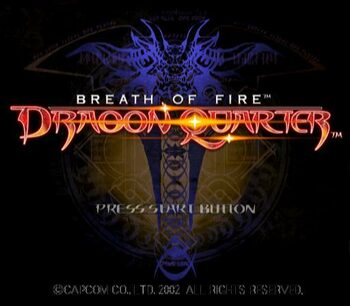 Breath of Fire: Dragon Quarter PlayStation 2