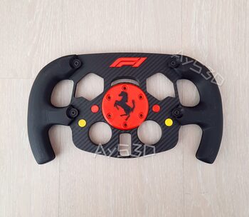 MOD F1 Fórmula 1 FERRARI para Volante Logitech G29 y G923 de PS PlayStation y PC