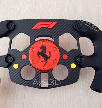 MOD F1 Fórmula 1 FERRARI para Volante Logitech G29 y G923 de PS PlayStation y PC