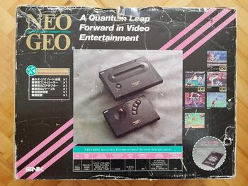 Neo Geo AES Japonesa con caja y Super Sidekicks 2