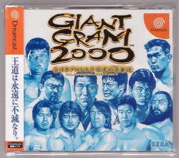 Giant Gram 2000: All Japan Pro Wrestling 3 Dreamcast