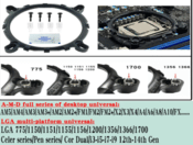 Naujas RGB baltas aušintuvas + TERMOPASTA