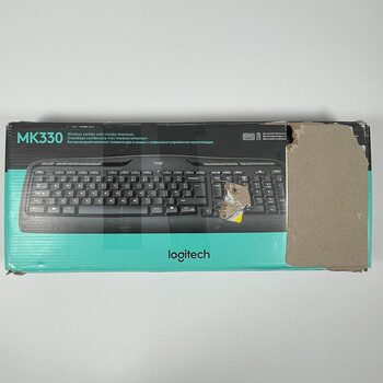 Logitech MK330 Wireless Mouse & Keyboard Combo with SilentTouch Technology