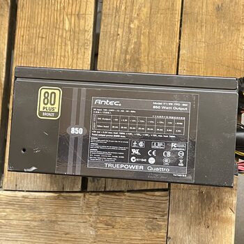 Antec TruePower Quattro TPQ-850 850W 80 Plus Bronze PSU maitinimo blokas PC Power supply
