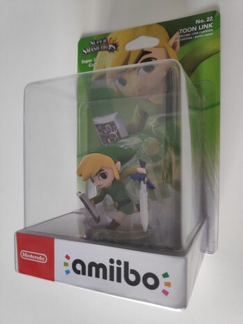 Figura amiibo toon Link Zelda Smash bros Nintendo