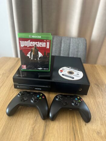 Xbox One+2 pultai+žaidimai 