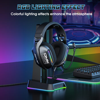 Onikuma X12 Black gaming headphones (žaidimų ausinės) for sale