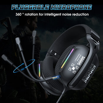 Buy Onikuma X12 Black gaming headphones (žaidimų ausinės)