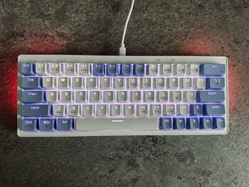 Redeem Mechaninė klaviatūra (mechanical keyboard with yellow switches)