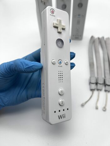 Get Originalūs Nintendo Wii Valdikliniai Pulteliai 4 VNT - Balti