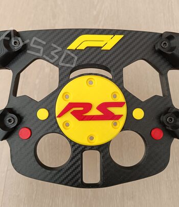 MOD F1 Formula1 RS RENAULT SPORT para Volante Logitech G29 y G923 PlayStation Ps