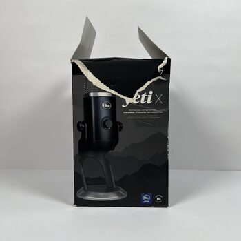 Logitech YETI X - Professional Multi-Pattern USB Microphone with Blue VO!CE