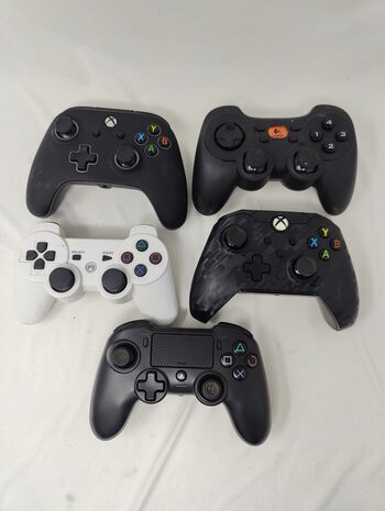 Neorginalūs pultai. PS, Xbox, Nintendo, PC. 5 vnt. su defektais. N2