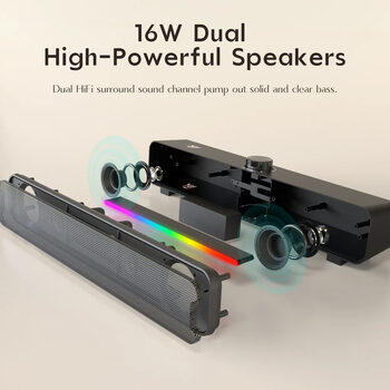 Buy Onikuma L16 Black bluetooth soundbar (belaidė garso kolonėlė)
