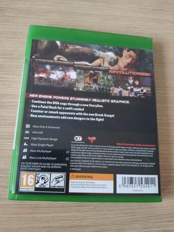 DEAD OR ALIVE 6 Xbox One