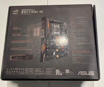 Asus Rampage V Edition 10 Intel X99 EATX DDR4 LGA2011 v3 4 x PCI-E x16 Slots Motherboard