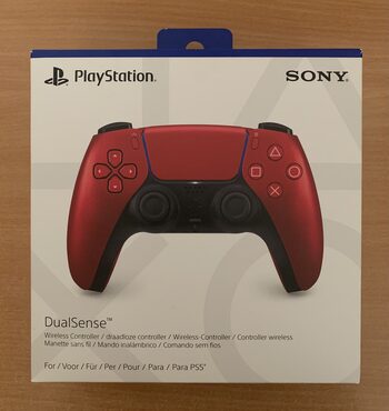 Mando DualSense PS5 Volcanic Red. COMO NUEVO.