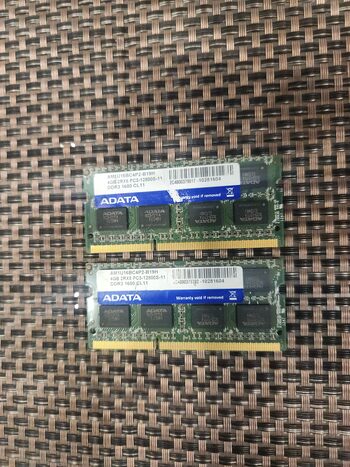 Ddr 3 8gb pc3-12800s 1600mhz 2x4gb ram