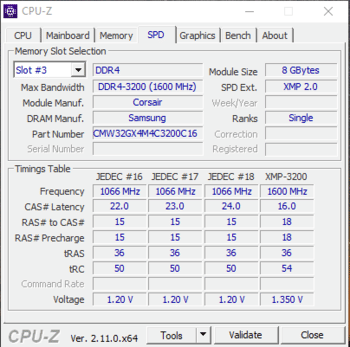 Corsair Vengeance RGB Pro 16 GB (2 x 8 GB) DDR4-3200 White PC RAM