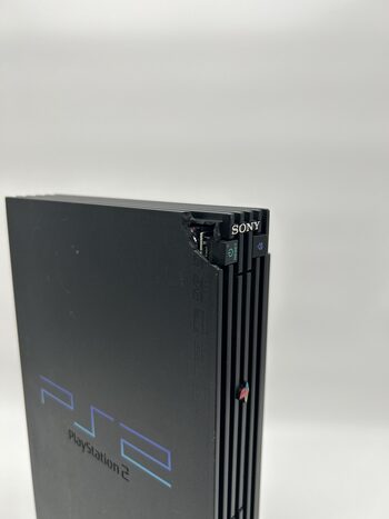 Sony PlayStation 2 Fat PS2 Juoda Žaidimų Konsolė