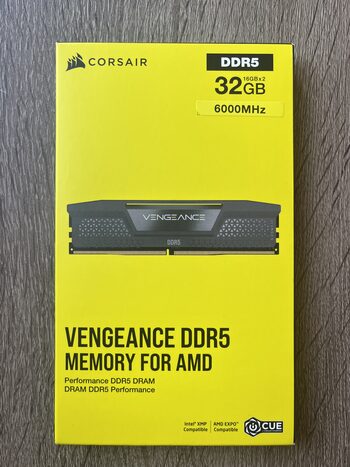 CORSAIR VENGEANCE 32GB 2x16GB DDR5 6000MHz