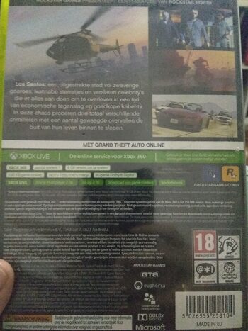 Grand Theft Auto V Xbox 360