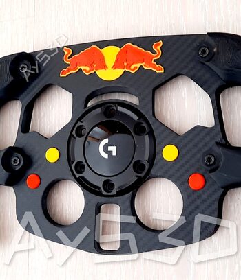 MOD F1 Fórmula 1 RED BULL para Volante Logitech G29 y G923 de PS PlayStation 