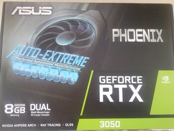 Caja de RTX 3050 de 8Gb GDDR 5 