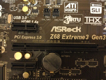 Buy ASRock Z68 Extreme3 Gen3 Intel Z68 ATX DDR3 LGA1155 2 x PCI-E x16 Slots Motherboard