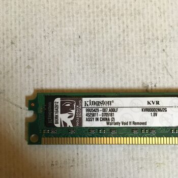 Kingston ValueRAM 2 GB (1 x 2 GB) DDR2-800 Green PC RAM