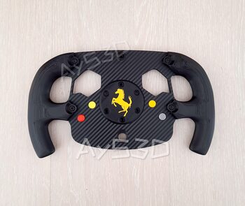 Get MOD F1 Fórmula 1 FERRARI para Volante Logitech G920 de Xbox y PC Amarillo