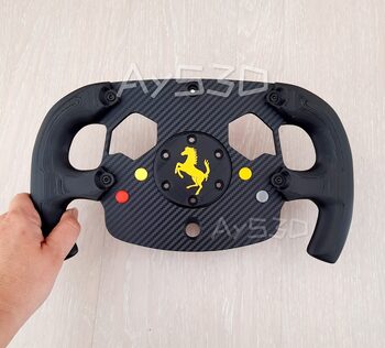 MOD F1 Fórmula 1 FERRARI para Volante Logitech G920 de Xbox y PC Amarillo for sale