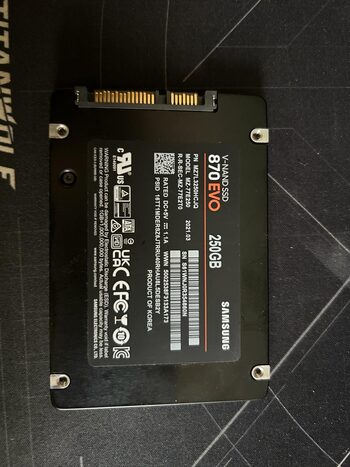 Samsung 870 Evo 250 GB SSD Storage