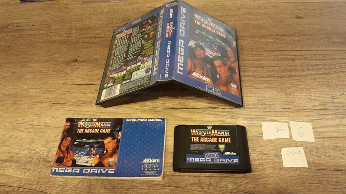 WWF WrestleMania: The Arcade Game SEGA Mega Drive