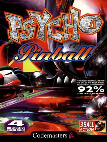 Psycho Pinball SEGA Mega Drive