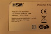 Buy Popieriaus smulkintuvas HSM Shredstar S10 6 mm HSM1042121 HSM