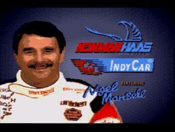 Newman/Haas IndyCar featuring Nigel Mansell SEGA Mega Drive