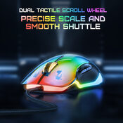 Onikuma CW925 Black Wired gaming mouse (žaidimų pelė)
