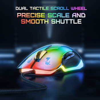 Onikuma CW925 Black Wired gaming mouse (žaidimų pelė)