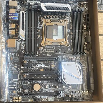 Asus X99-A/USB 3.1 Intel X99 ATX DDR4 LGA2011 v3 4 x PCI-E x16 Slots Motherboard