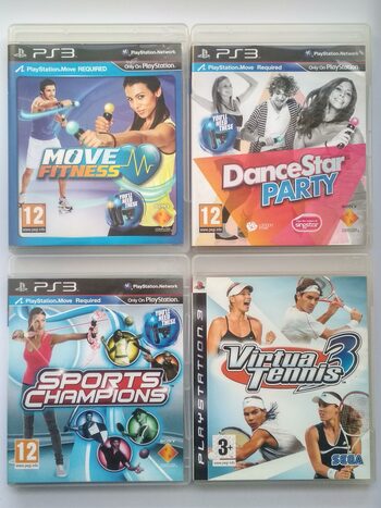 Playstation 3 "Move" games bundle + Virtua Tennis 3