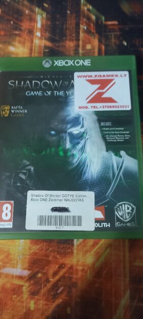 Middle-earth: Shadow of Mordor Game of the Year Edition Xbox One