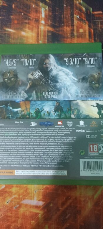 Middle-earth: Shadow of Mordor Game of the Year Edition Xbox One